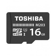 CARTE MEMOIRE 16GB TOSHIBA MICRO SD + ADAPTATEUR